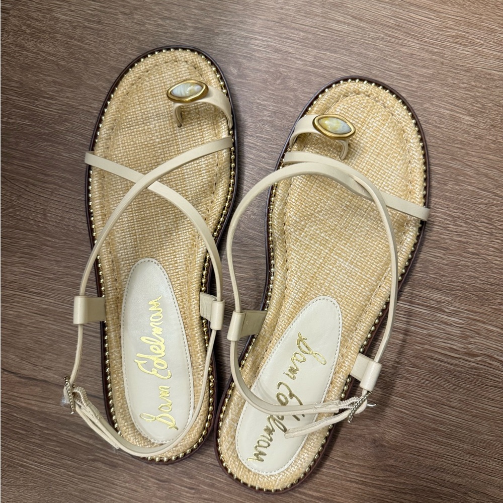 Sam Edelman Tan Strappy Sandals